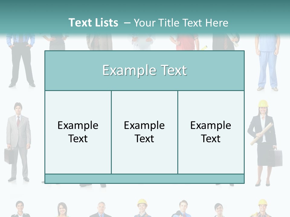 Education Staff Specialist PowerPoint Template