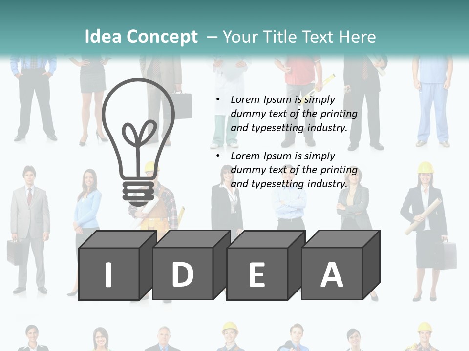 Education Staff Specialist PowerPoint Template