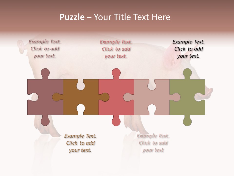 Meat Ear Side PowerPoint Template