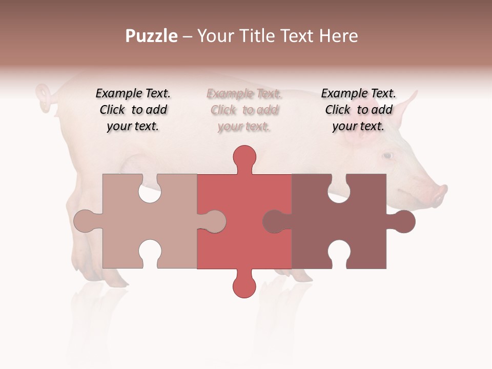 Meat Ear Side PowerPoint Template