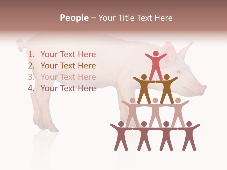 Meat Ear Side PowerPoint Template