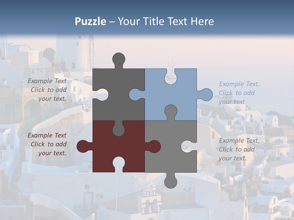 Building Wind Landscape PowerPoint Template