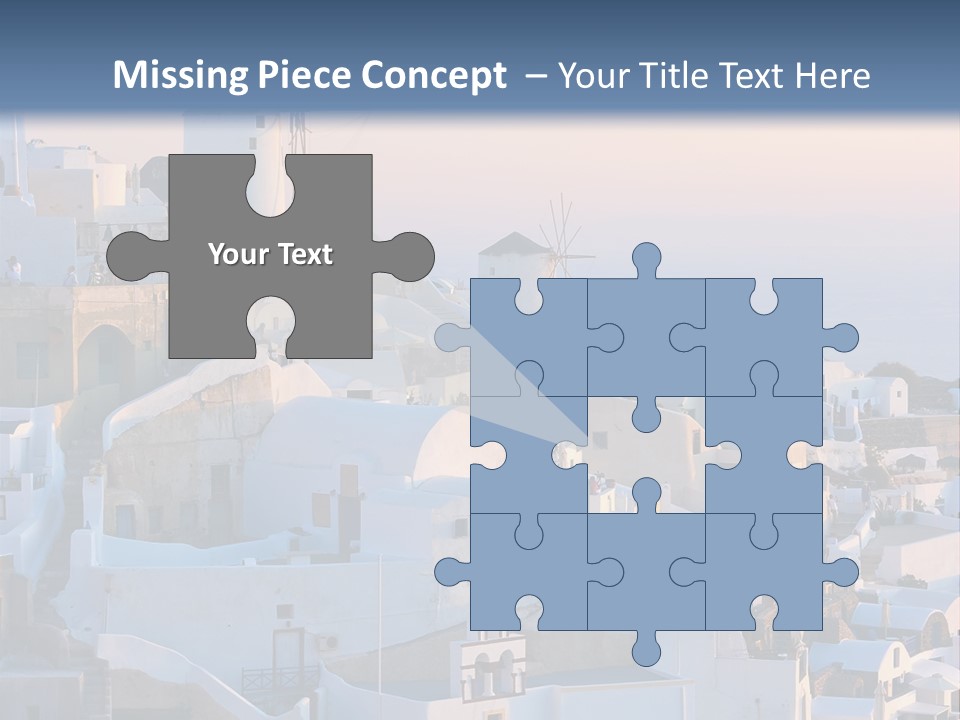 Building Wind Landscape PowerPoint Template