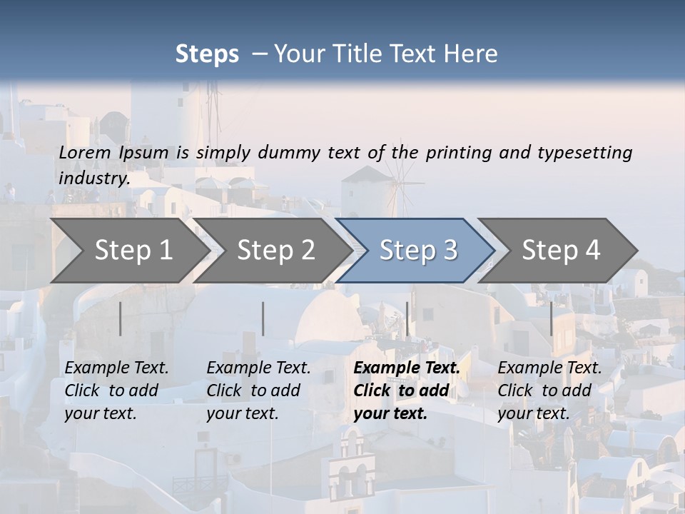 Building Wind Landscape PowerPoint Template
