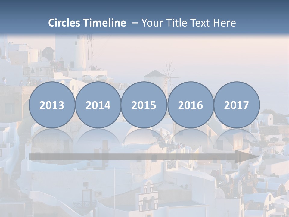 Building Wind Landscape PowerPoint Template