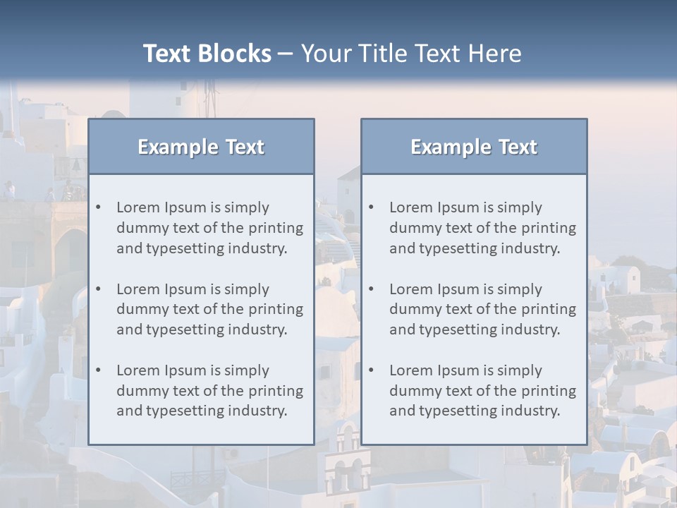 Building Wind Landscape PowerPoint Template