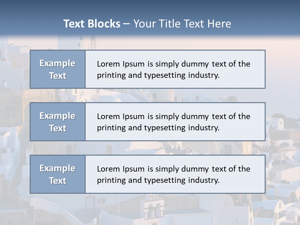 Building Wind Landscape PowerPoint Template