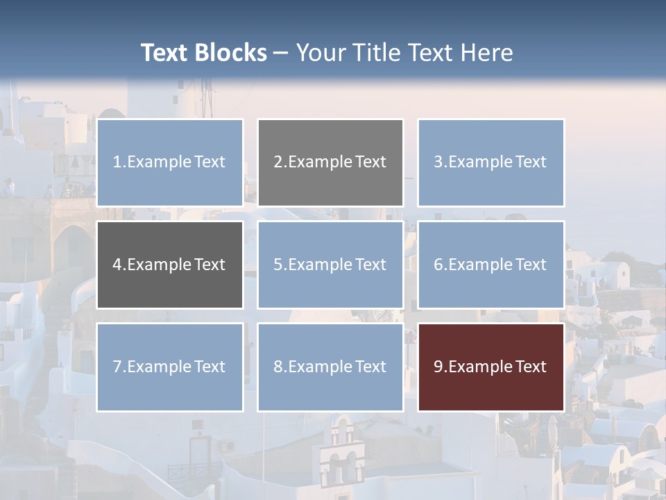 Building Wind Landscape PowerPoint Template