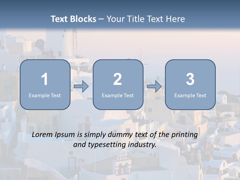 Building Wind Landscape PowerPoint Template