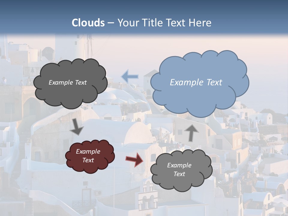 Building Wind Landscape PowerPoint Template