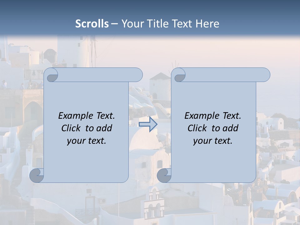 Building Wind Landscape PowerPoint Template