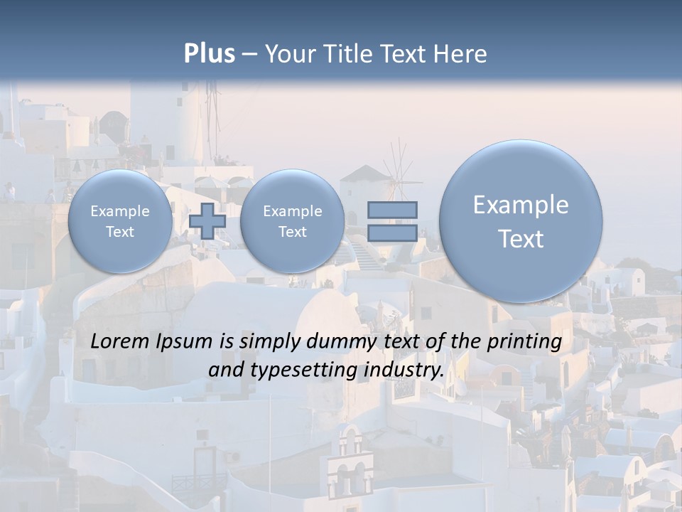 Building Wind Landscape PowerPoint Template