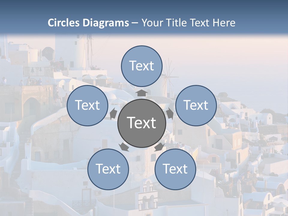 Building Wind Landscape PowerPoint Template
