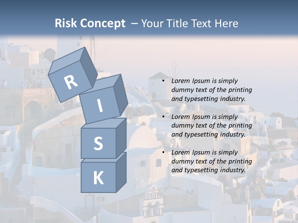 Building Wind Landscape PowerPoint Template