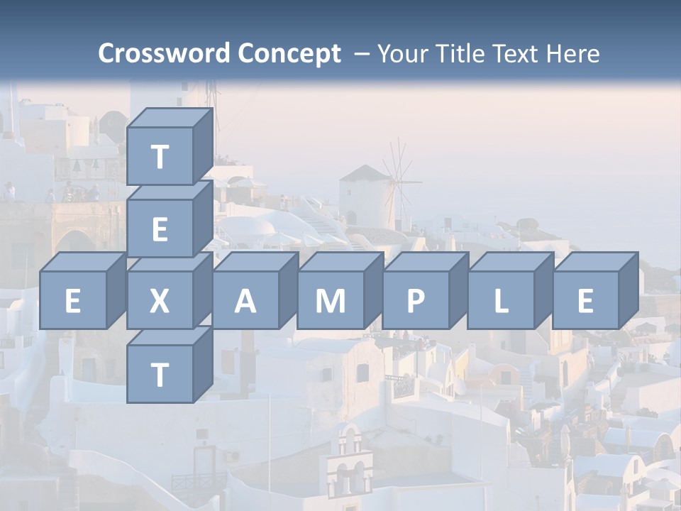 Building Wind Landscape PowerPoint Template