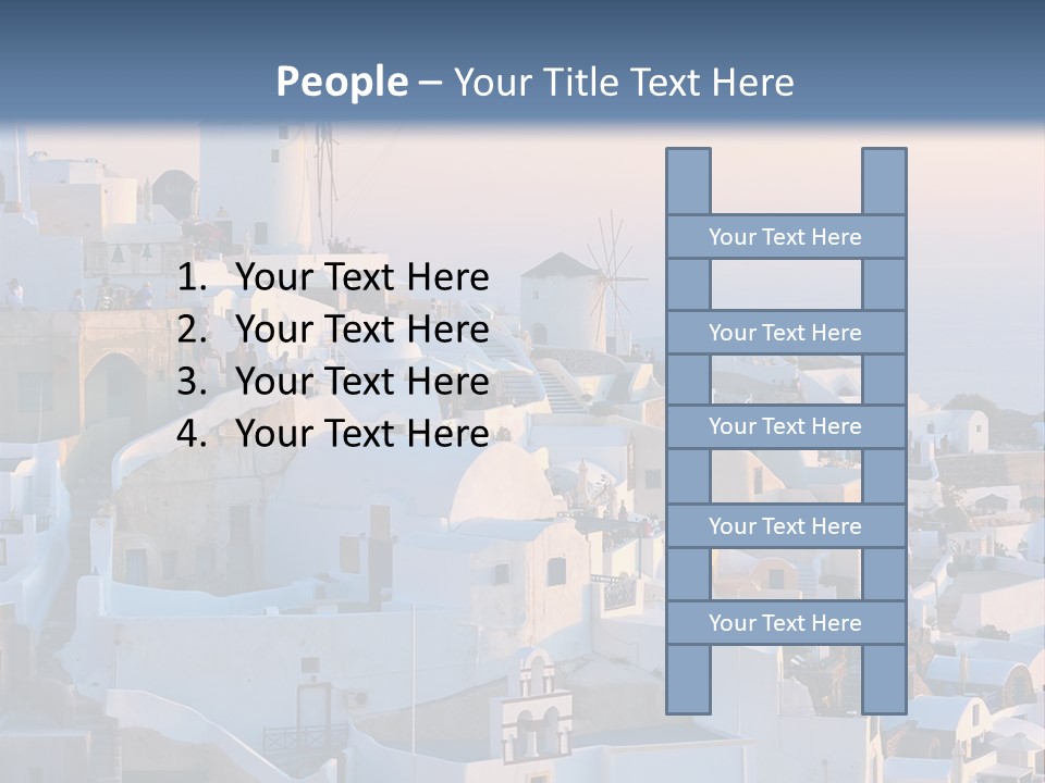 Building Wind Landscape PowerPoint Template