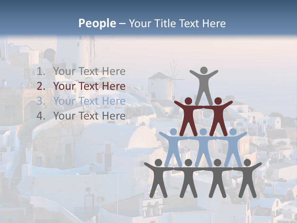 Building Wind Landscape PowerPoint Template