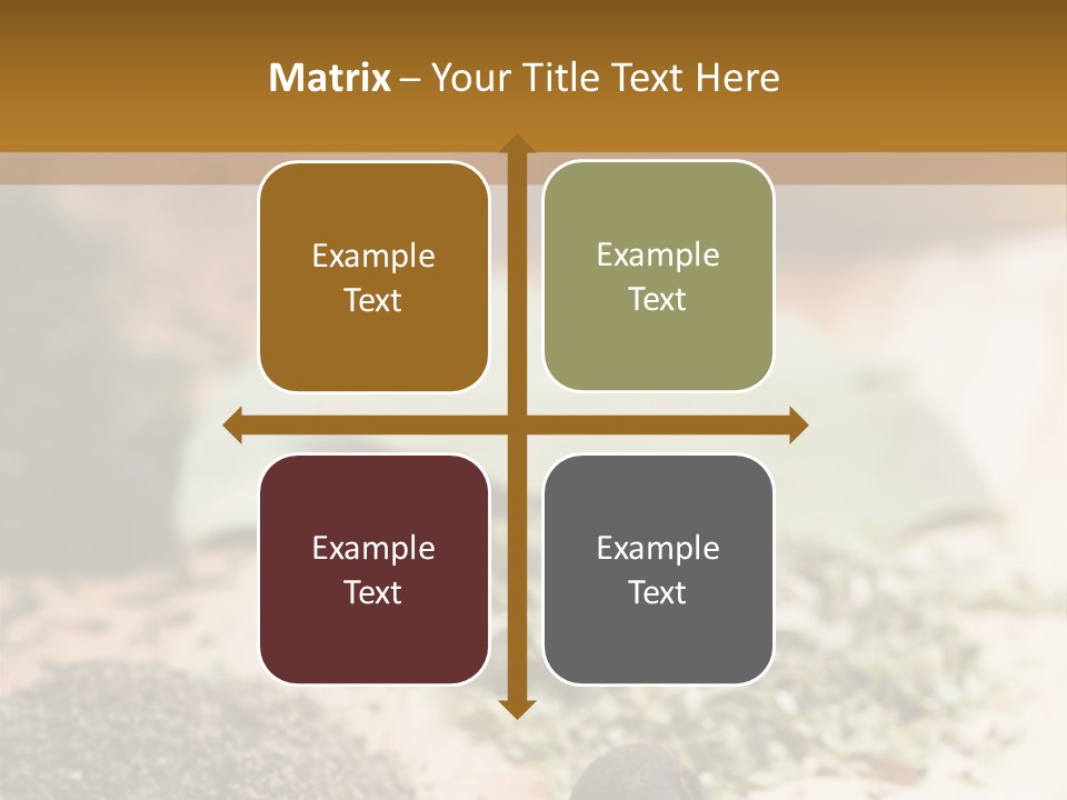 Natural Delicious Salt PowerPoint Template