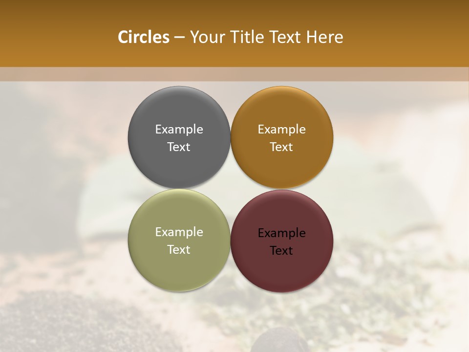 Natural Delicious Salt PowerPoint Template