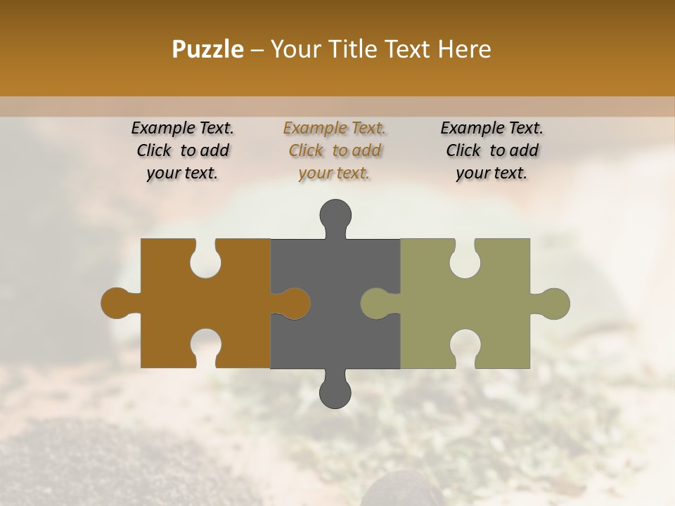 Natural Delicious Salt PowerPoint Template