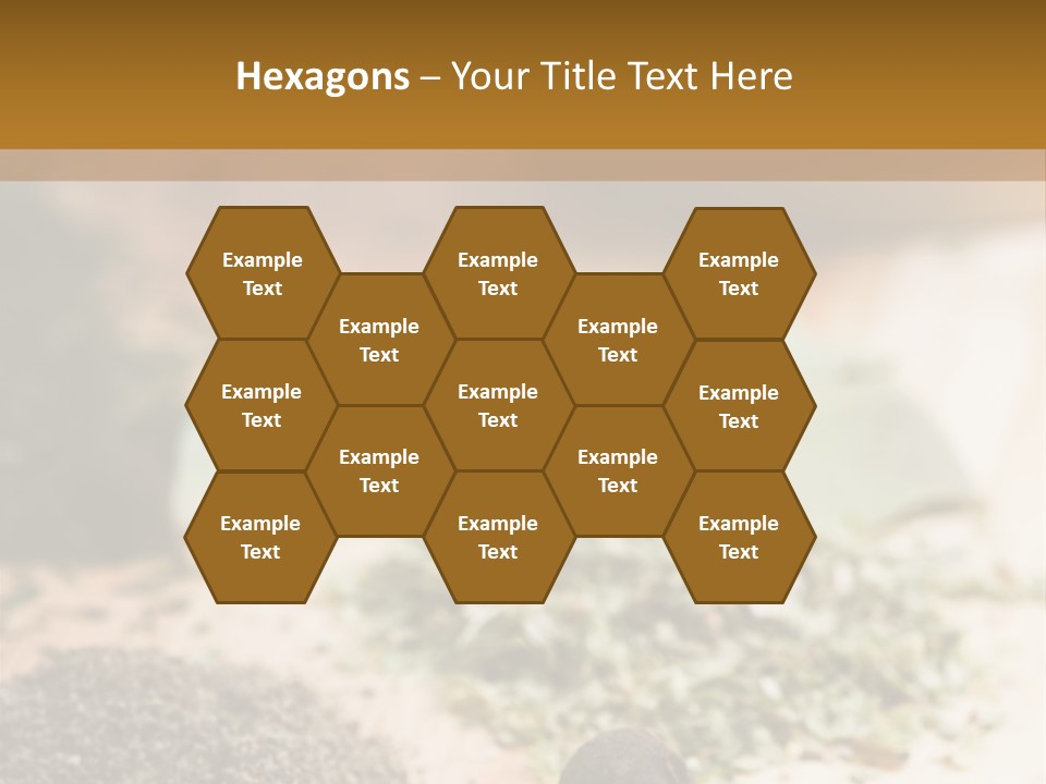 Natural Delicious Salt PowerPoint Template