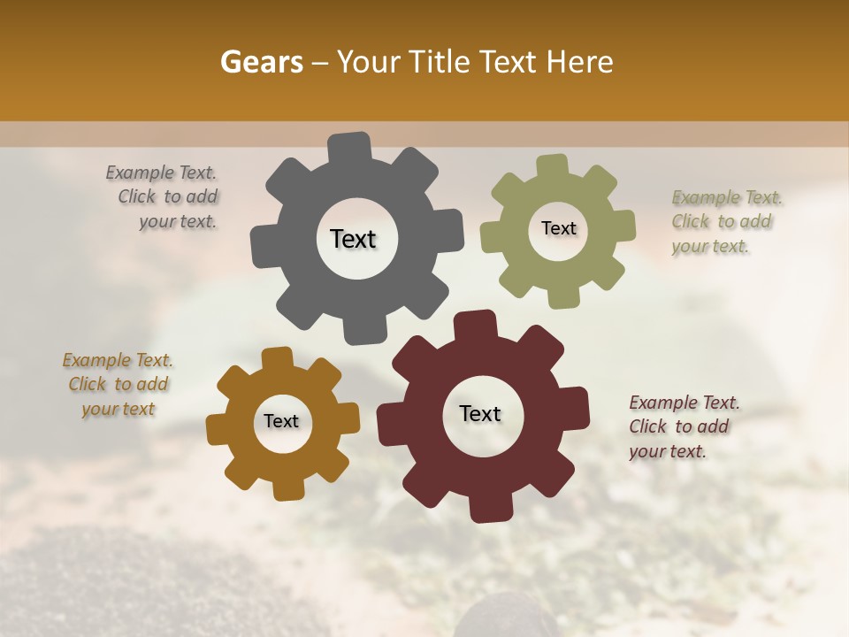 Natural Delicious Salt PowerPoint Template