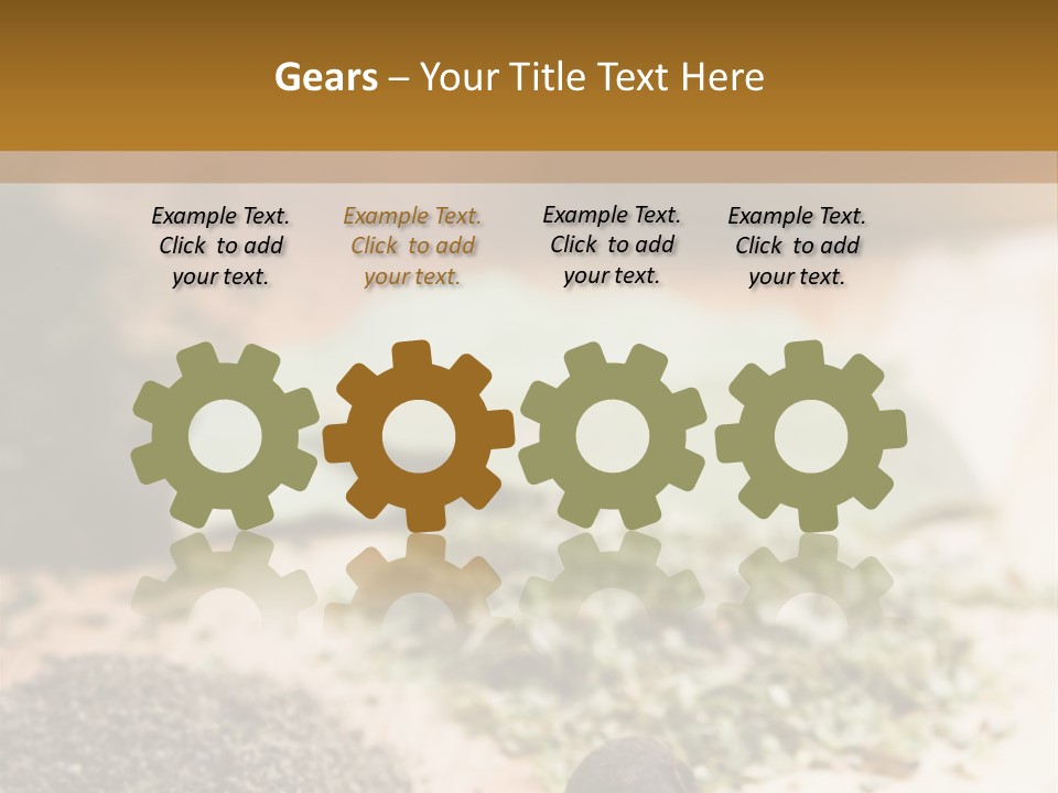 Natural Delicious Salt PowerPoint Template