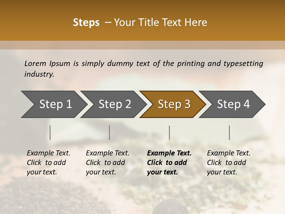 Natural Delicious Salt PowerPoint Template
