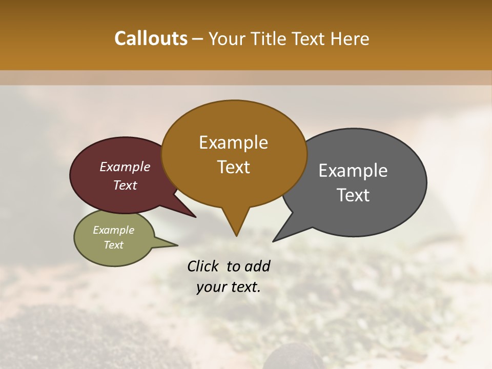 Natural Delicious Salt PowerPoint Template
