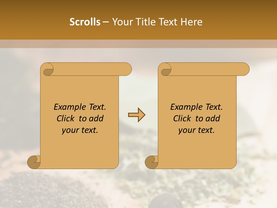Natural Delicious Salt PowerPoint Template