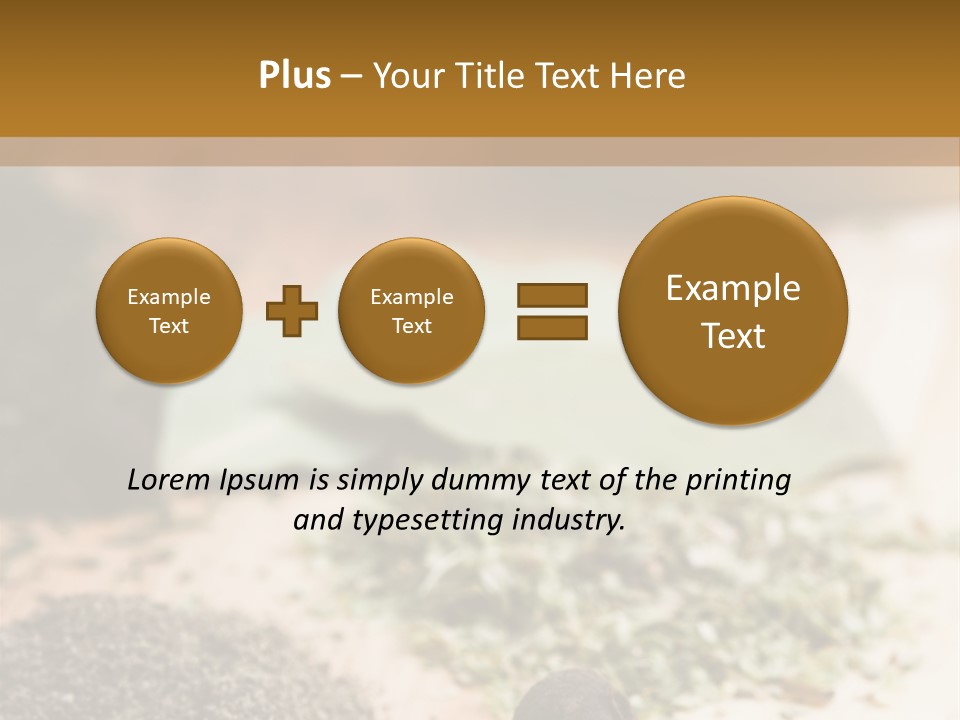 Natural Delicious Salt PowerPoint Template
