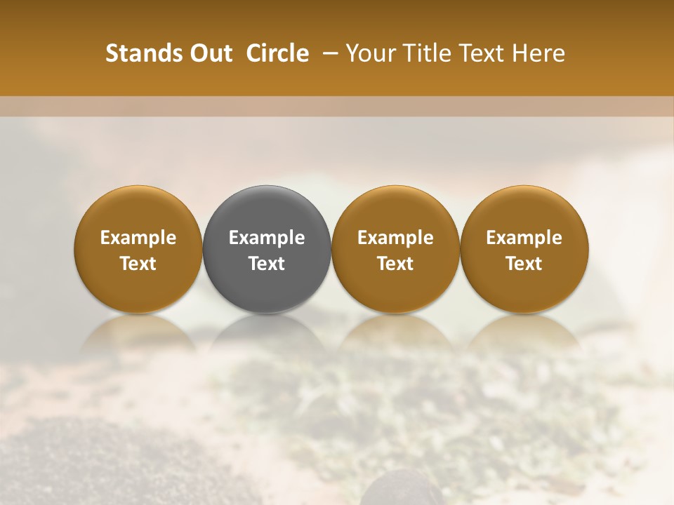 Natural Delicious Salt PowerPoint Template