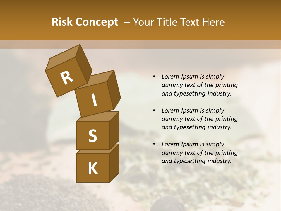 Natural Delicious Salt PowerPoint Template