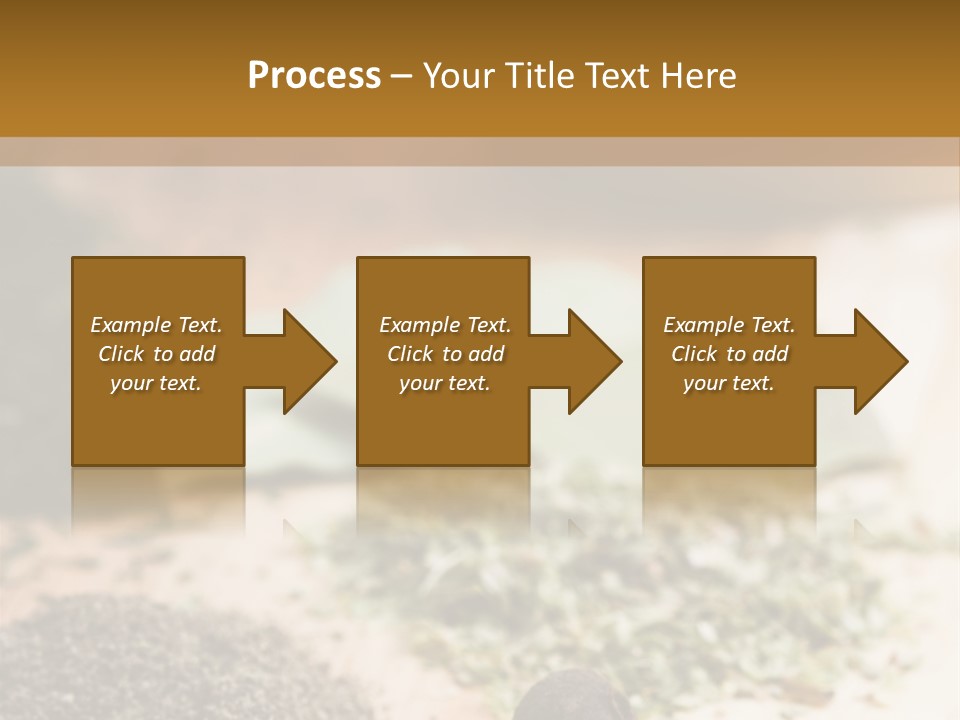 Natural Delicious Salt PowerPoint Template