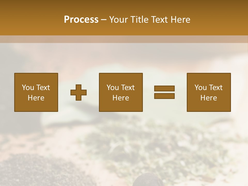 Natural Delicious Salt PowerPoint Template