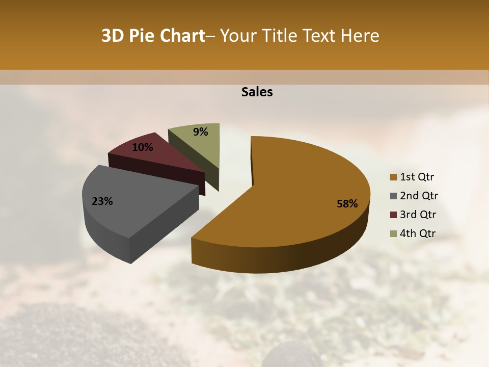 Natural Delicious Salt PowerPoint Template
