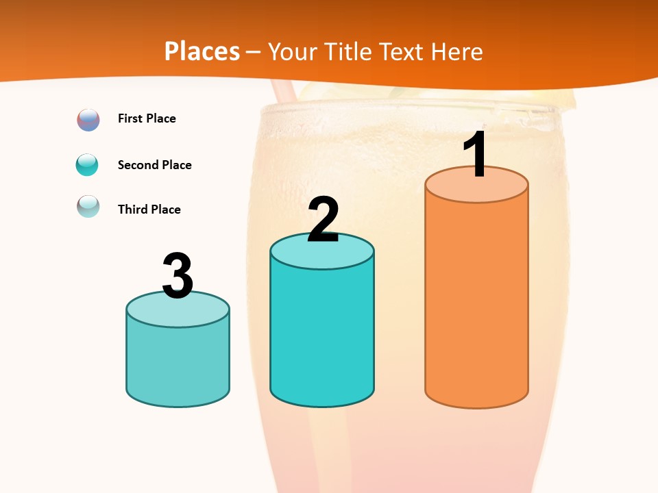 Decoration Red Sunrise PowerPoint Template