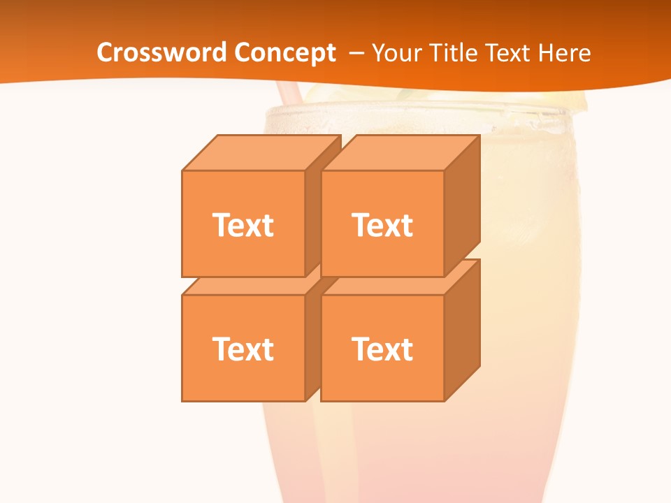 Decoration Red Sunrise PowerPoint Template
