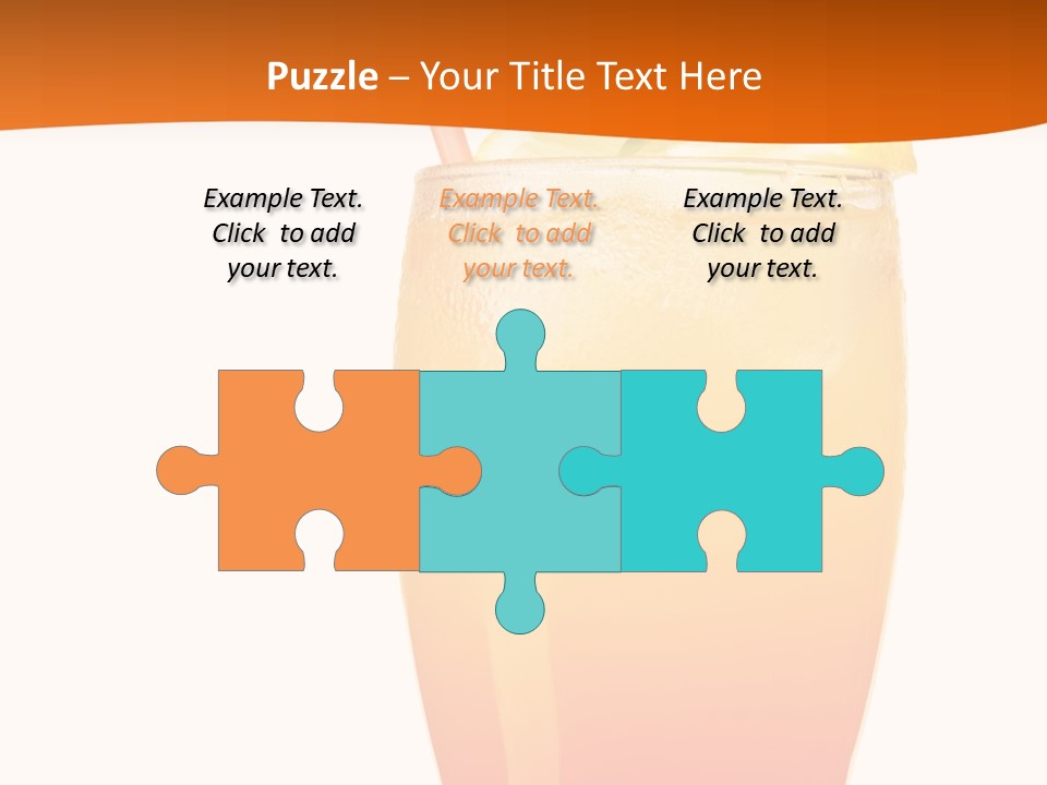 Decoration Red Sunrise PowerPoint Template