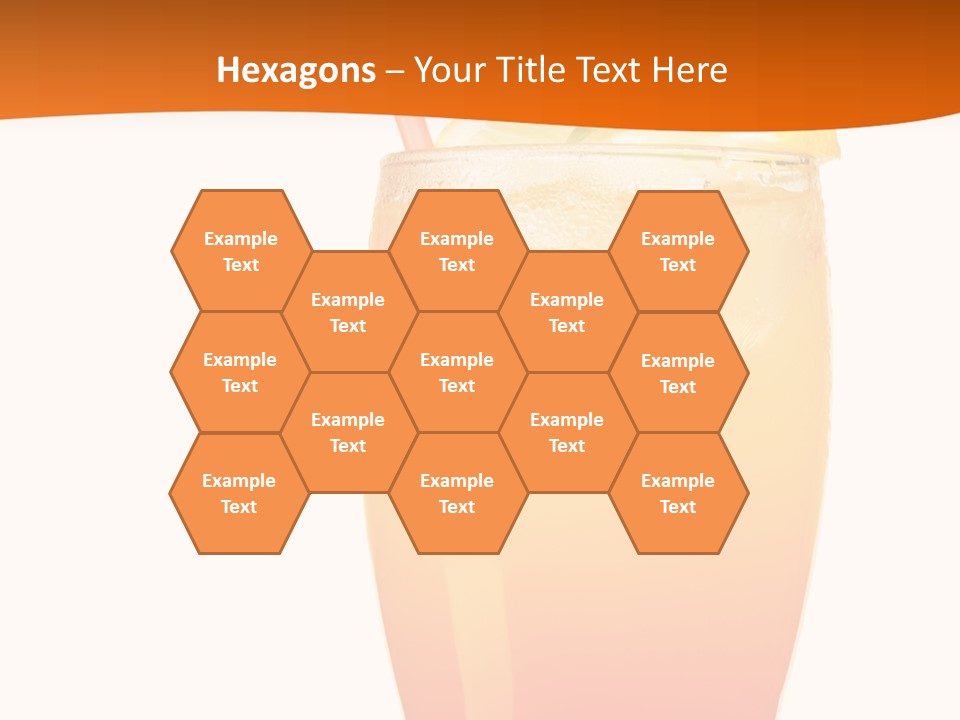 Decoration Red Sunrise PowerPoint Template