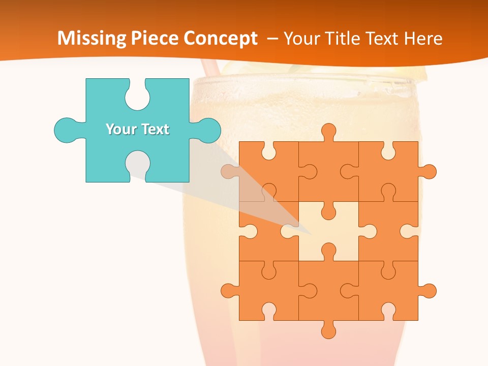 Decoration Red Sunrise PowerPoint Template