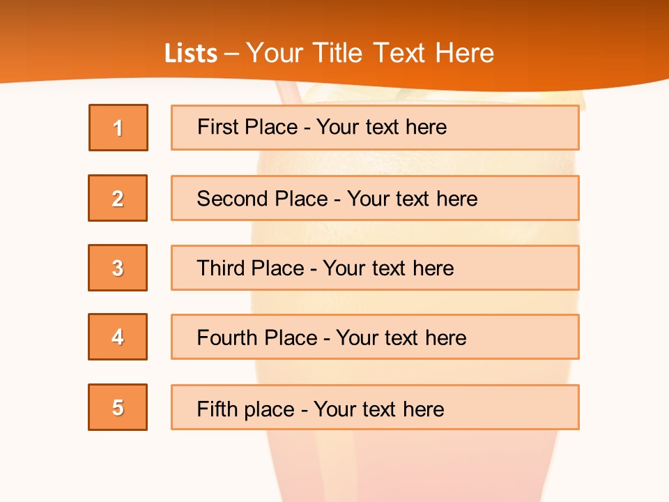 Decoration Red Sunrise PowerPoint Template