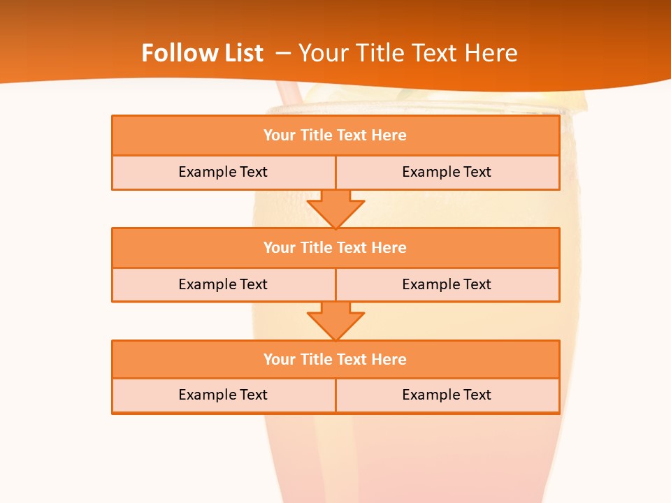 Decoration Red Sunrise PowerPoint Template