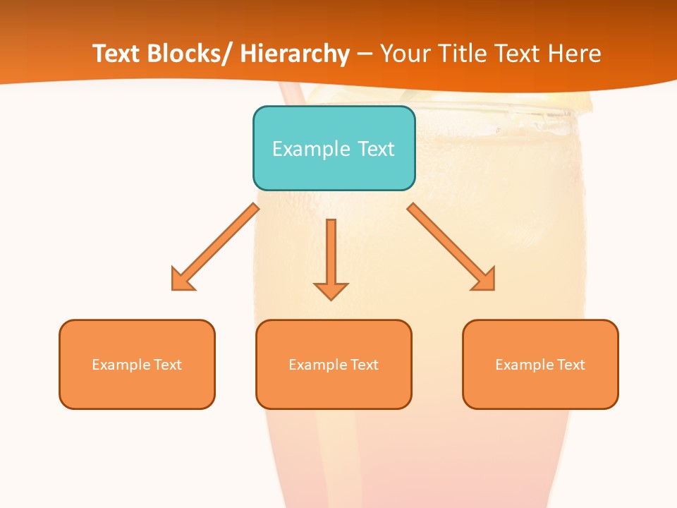 Decoration Red Sunrise PowerPoint Template