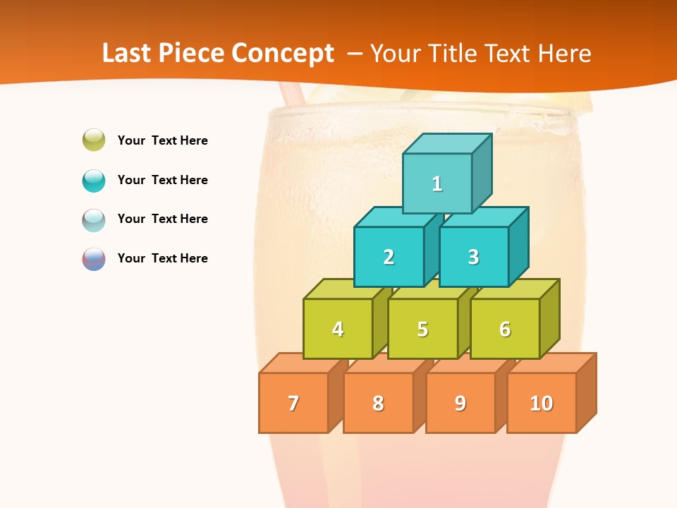 Decoration Red Sunrise PowerPoint Template