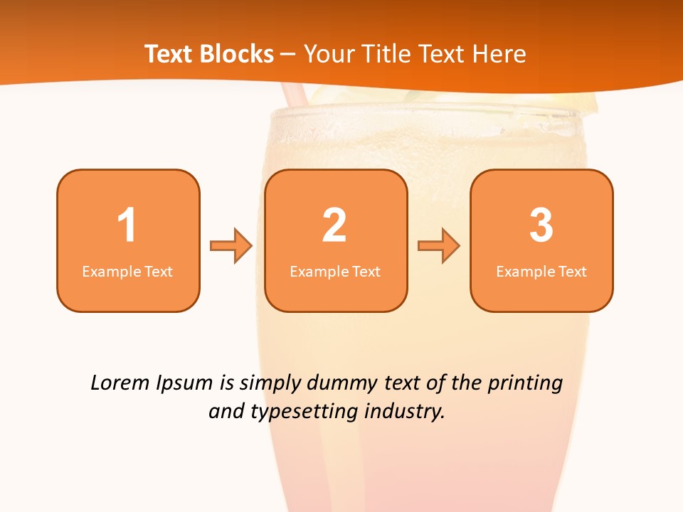 Decoration Red Sunrise PowerPoint Template