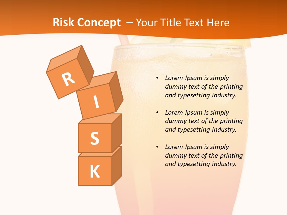 Decoration Red Sunrise PowerPoint Template