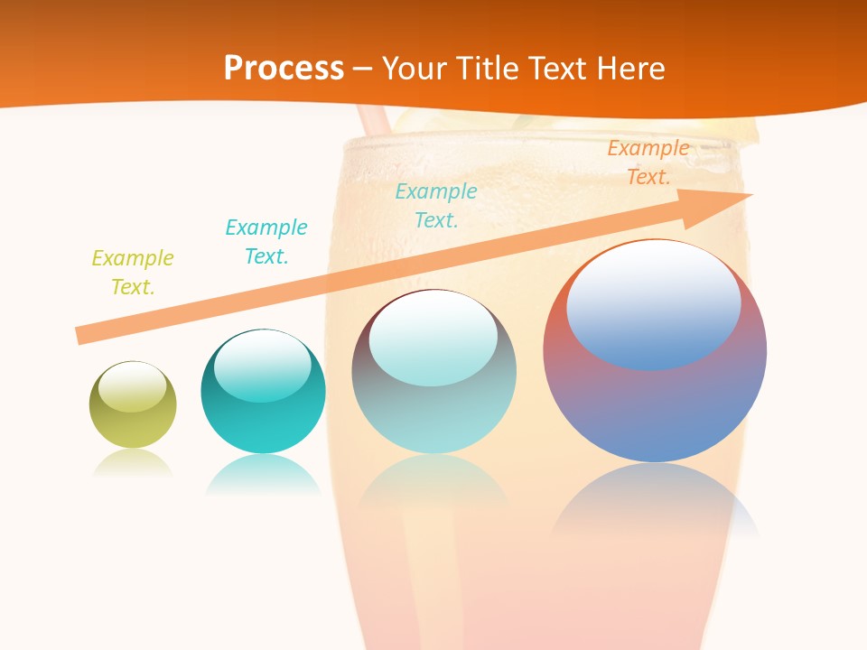 Decoration Red Sunrise PowerPoint Template