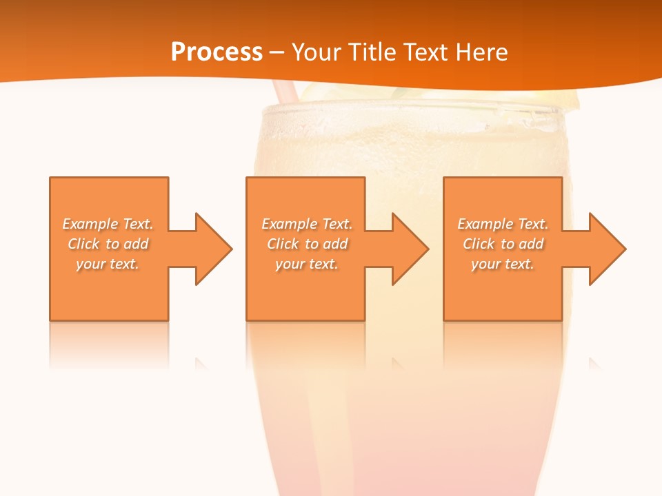 Decoration Red Sunrise PowerPoint Template