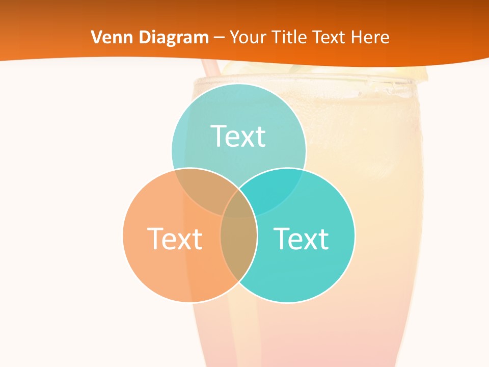 Decoration Red Sunrise PowerPoint Template